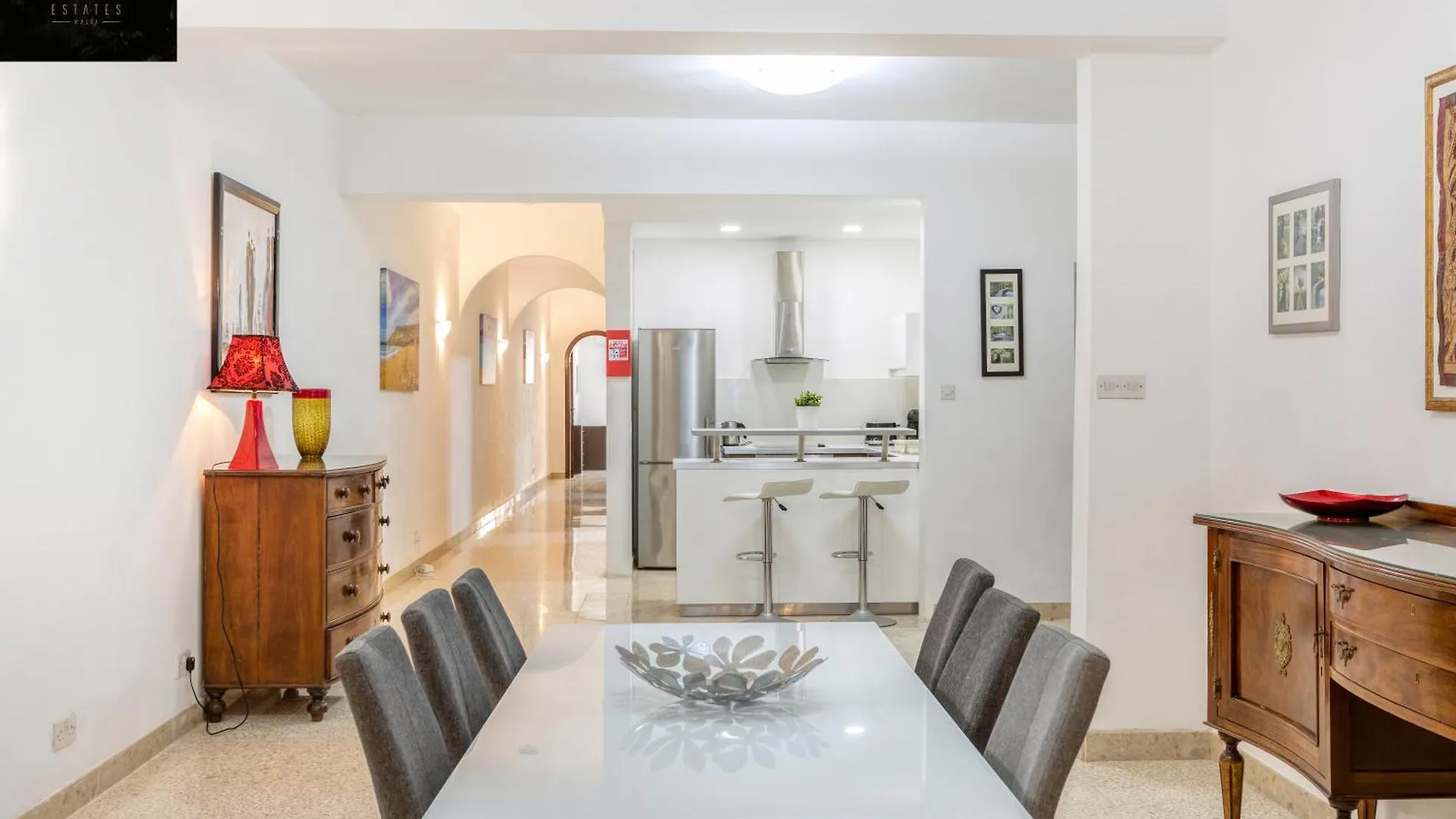 Tower Road Seafront Home, With 3Br & Working Space By 360 Estates Sliema Apartmán